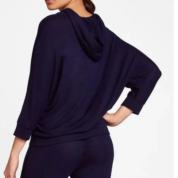 NWT BB Dakota Under The Hood Hoodie Navy Heather - Picture 3 of 11